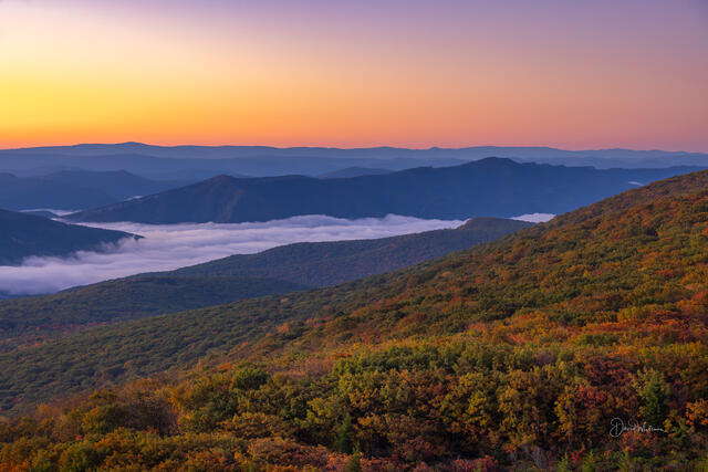 Early Light at Bear Rocks print